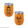 Squid Game Young-Hee Thermal Travel Mug, close-up detail