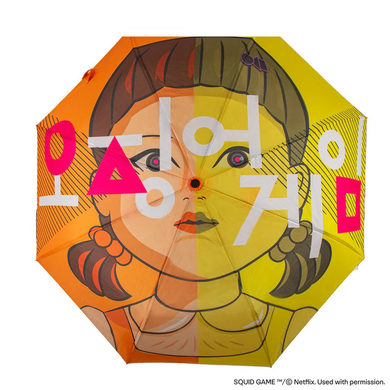 Squid Game Young-Hee Umbrella, rear view