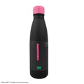 Squid Game Young-Hee Blueprint Black Water Bottle, close-up detail