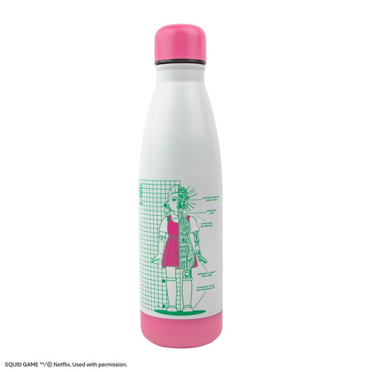 Squid Game Young-Hee Blueprint White Water Bottle