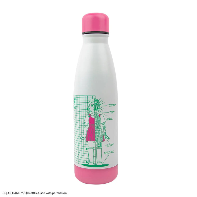 Squid Game Young-Hee Blueprint White Water Bottle
