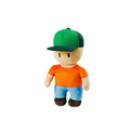 Stumble Guys 8 Plush Buddies 4 Characters, size reference
