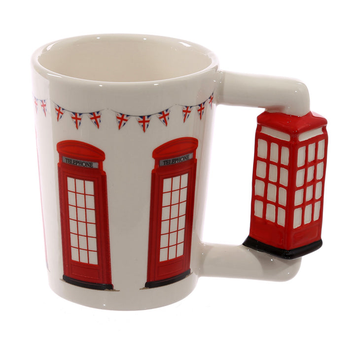 London Telephone Box Shaped 400ml Novelty Ceramic Mug