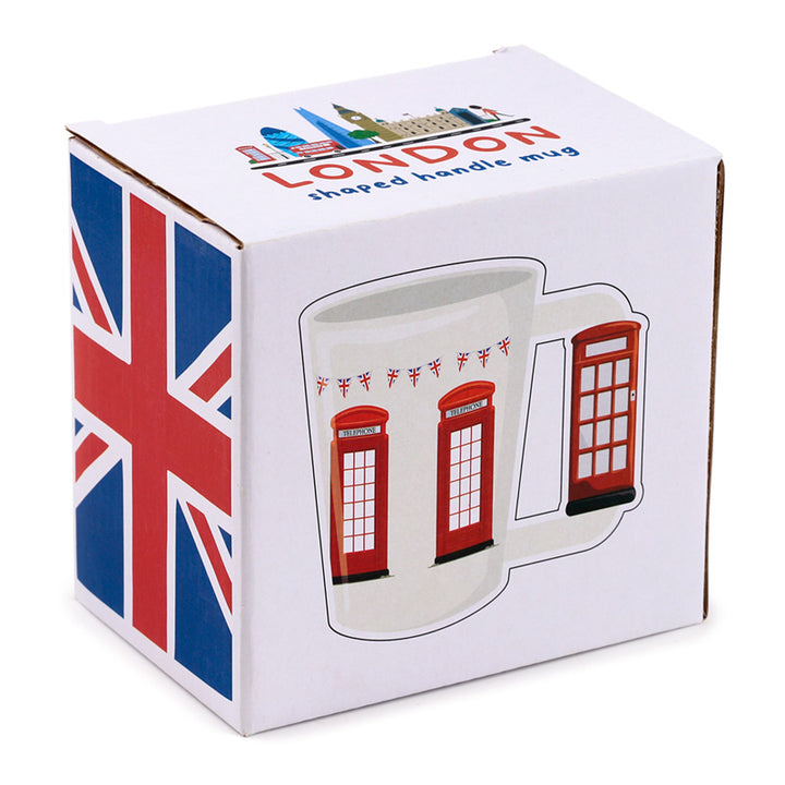 London Telephone Box Shaped 400ml Novelty Ceramic Mug