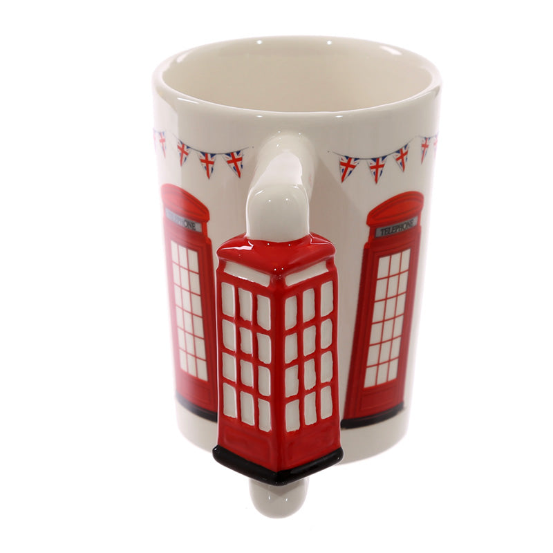 London Telephone Box Shaped 400ml Novelty Ceramic Mug