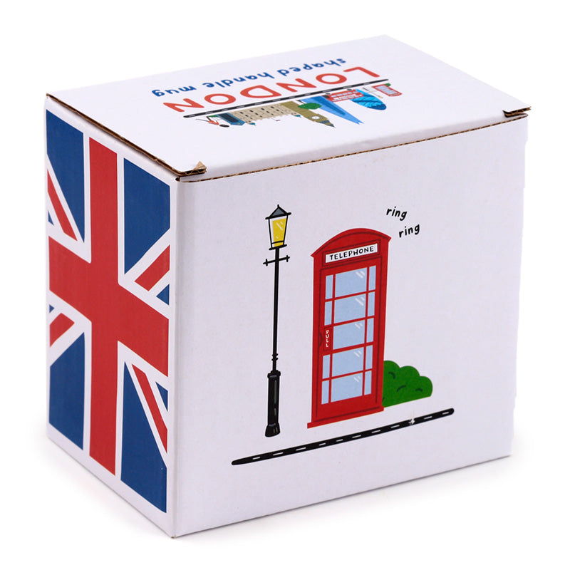 London Telephone Box Shaped 400ml Novelty Ceramic Mug