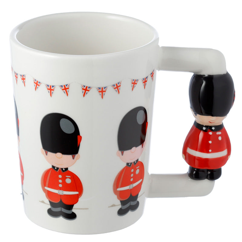 London Guardsman Shaped Novelty Ceramic Mug 400ml