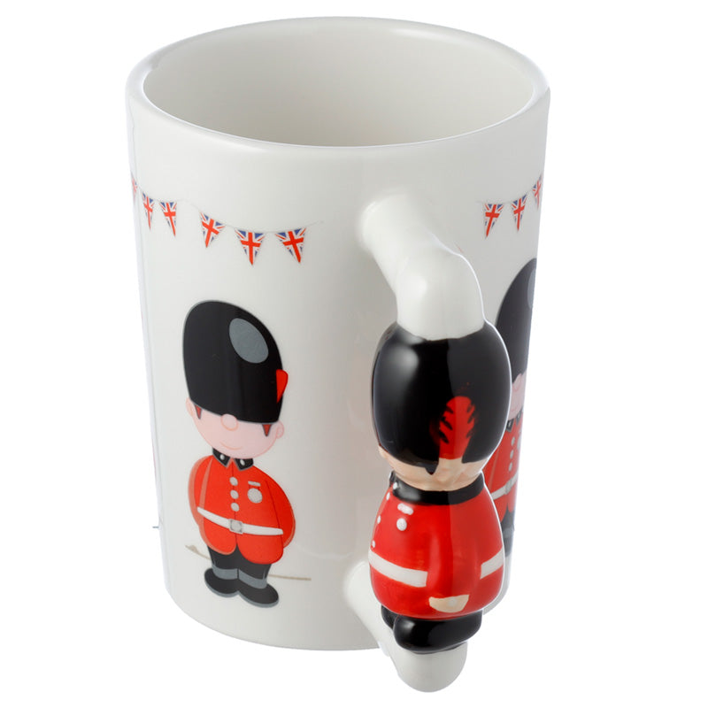 London Guardsman Shaped Novelty Ceramic Mug 400ml