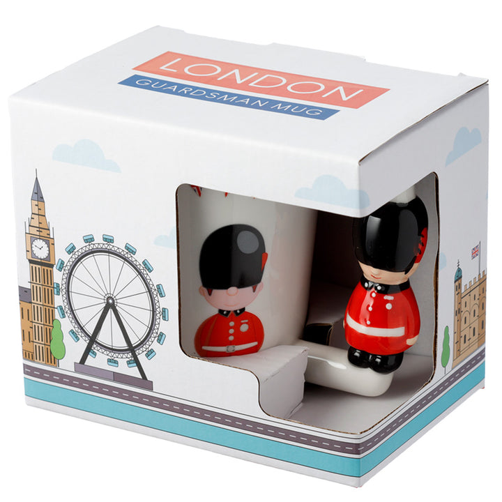 London Guardsman Shaped Novelty Ceramic Mug 400ml