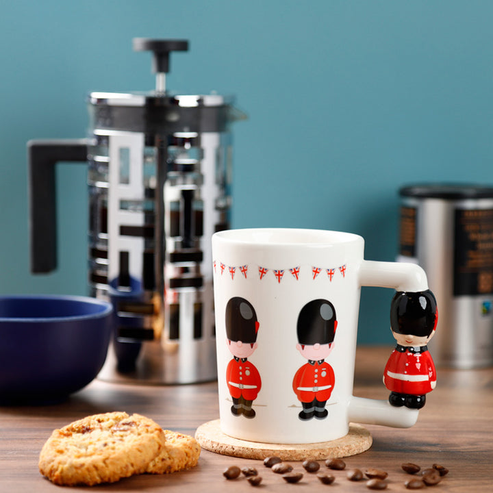 London Guardsman Shaped Novelty Ceramic Mug 400ml