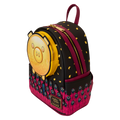 Loungefly - Squid Game Piggy Bank Masked Men Glow Mini Backpack detail shot