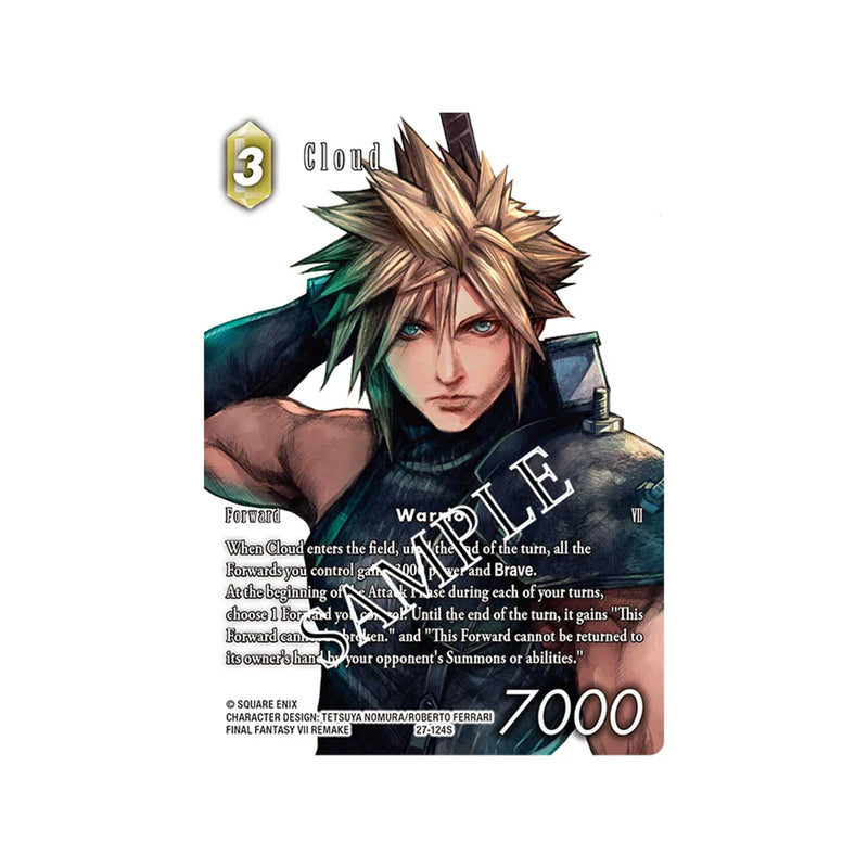 Final Fantasy TCG: Starter Decks 2025 Volume 2 Display, side angle