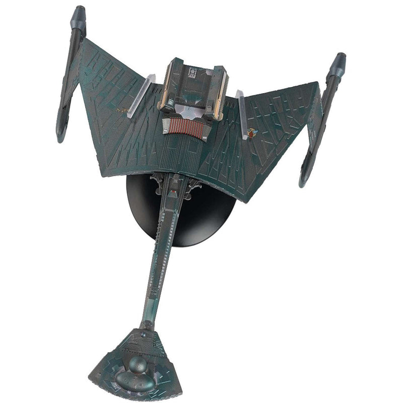 Klingon K't'inga-class Battle Cruiser XL EDITION Die-cast Model Ship (Eaglemoss / Star Trek), side angle
