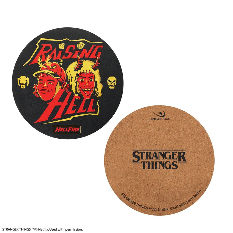 Stranger Things Hellfire Club Coaster 4-Pack