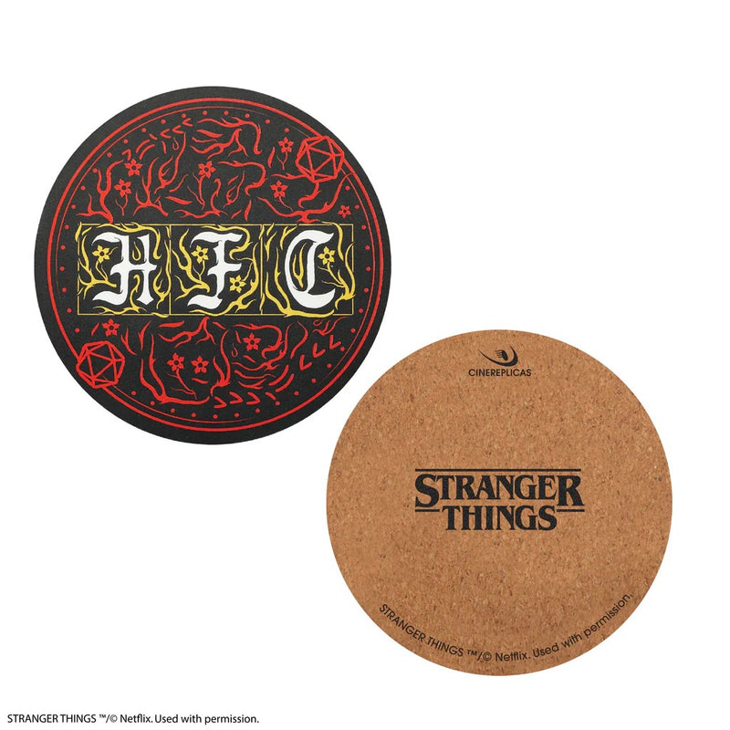 Stranger Things Hellfire Club Coaster 4-Pack