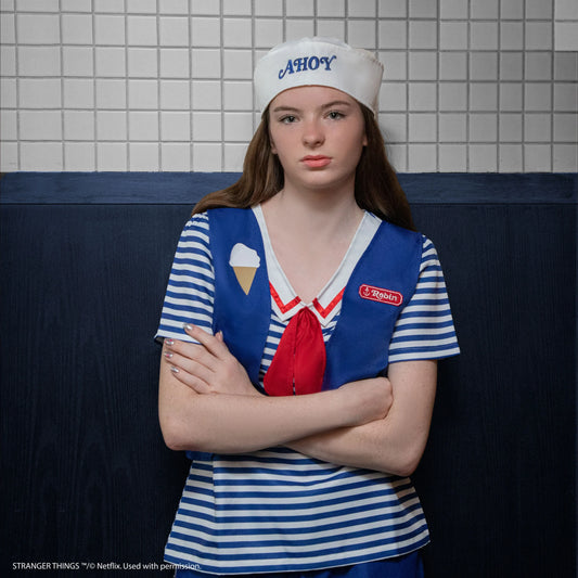 Stranger Things Scoops Ahoy Robin Costume, alternate view