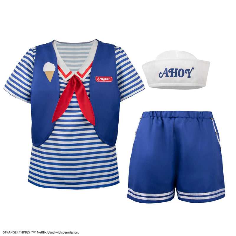 Stranger Things Scoops Ahoy Robin Costume