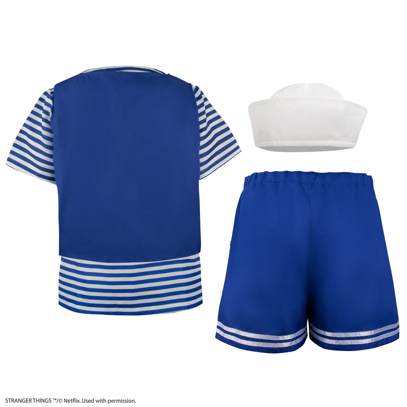 Stranger Things Scoops Ahoy Robin Costume, close-up detail