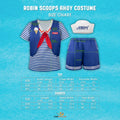 Stranger Things Scoops Ahoy Robin Costume, rear view