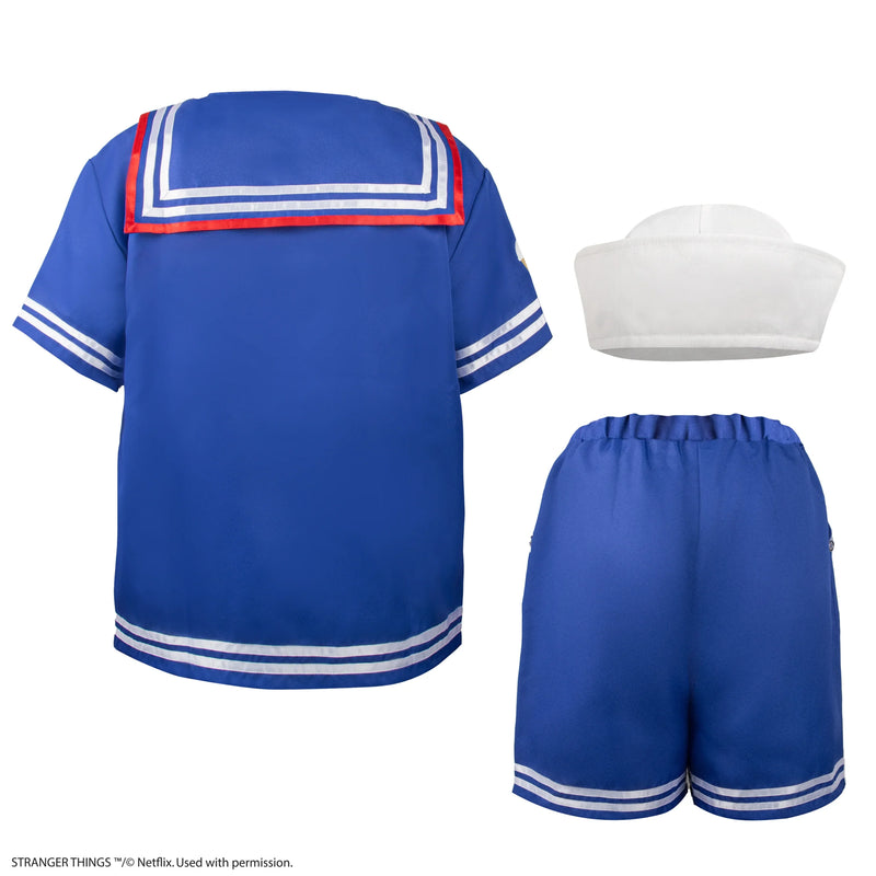 Stranger Things Scoops Ahoy Steve Costume, close-up detail