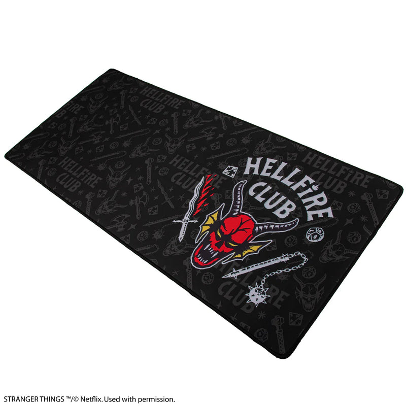 Stranger Things Hellfire Club Desk Mat, side angle