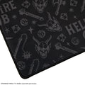 Stranger Things Hellfire Club Desk Mat, rear view