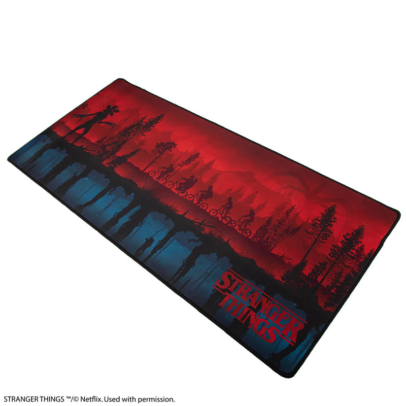 Stranger Things Upside Down Desk Mat, side angle