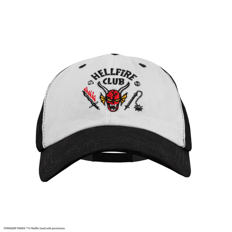 Stranger Things Hellfire Club Baseball Cap, side angle