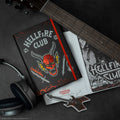 Stranger Things Hellfire Club Hardcover Notebook with Eddie Munson Bookmark