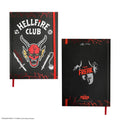 Stranger Things Hellfire Club Hardcover Notebook with Eddie Munson Bookmark, alternate view