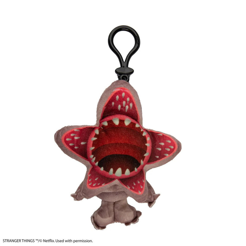 Stranger Things Demogorgon Plush Keychain Holiday Capsule, rear view