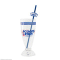 Stranger Things Scoops Ahoy Milkshake Glass Set, rear view