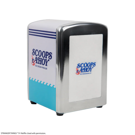 Stranger Things Scoops Ahoy Napkin Dispenser Set