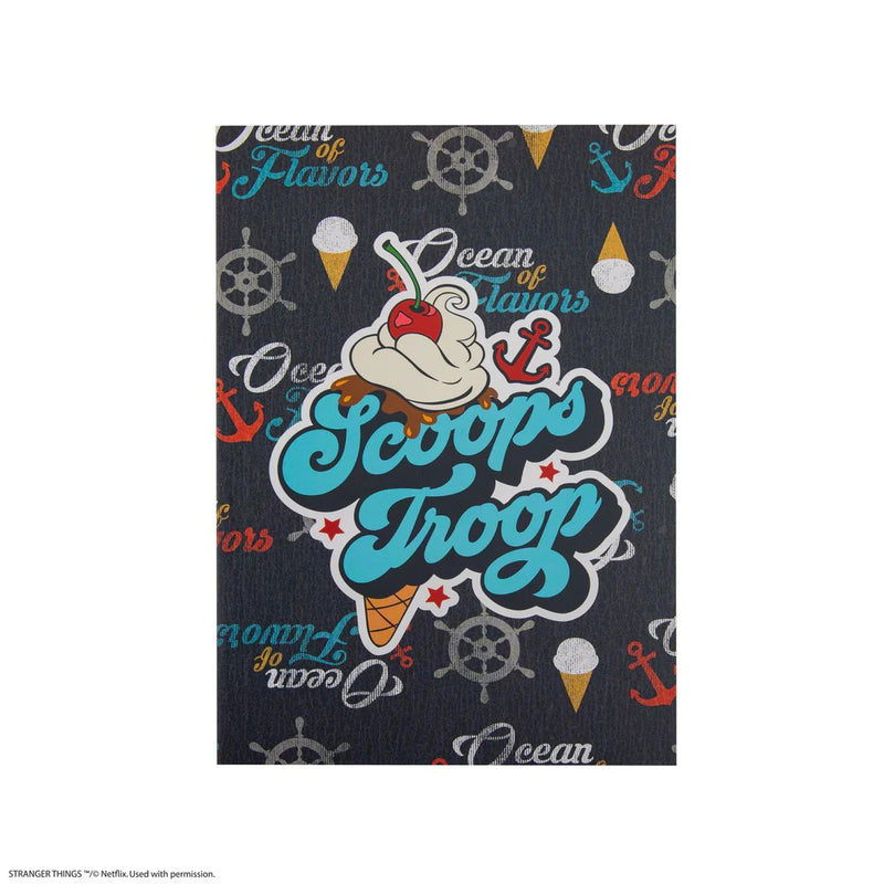 Stranger Things Scoops Ahoy Notebook
