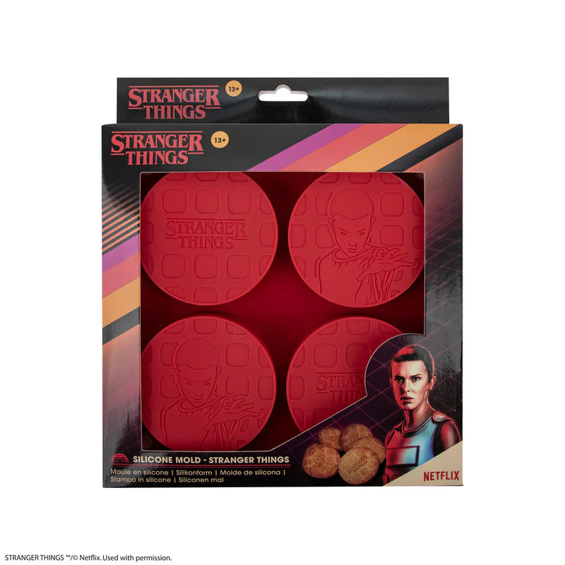 Stranger Things Eleven Waffle Silicone Mould, rear view