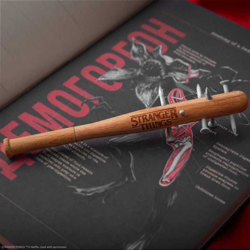 Stranger Things Spiked Bat Pen and Pin Set, alternate view