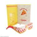Stranger Things Surfer Boy Pizza Hardcover Notebook, packaging shot