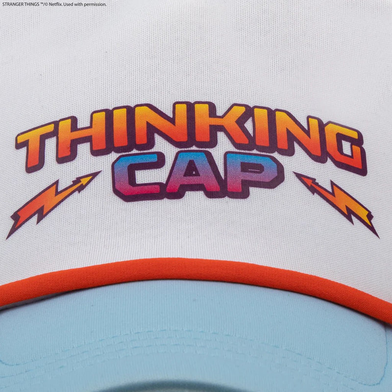 Stranger Things Thinking Cap Baseball Cap, close-up detail