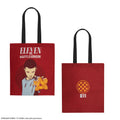 Stranger Things Eleven Wafflegorgon Tote Bag, side angle