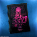 Stranger Things Vecna Lenticular Notebook, side angle