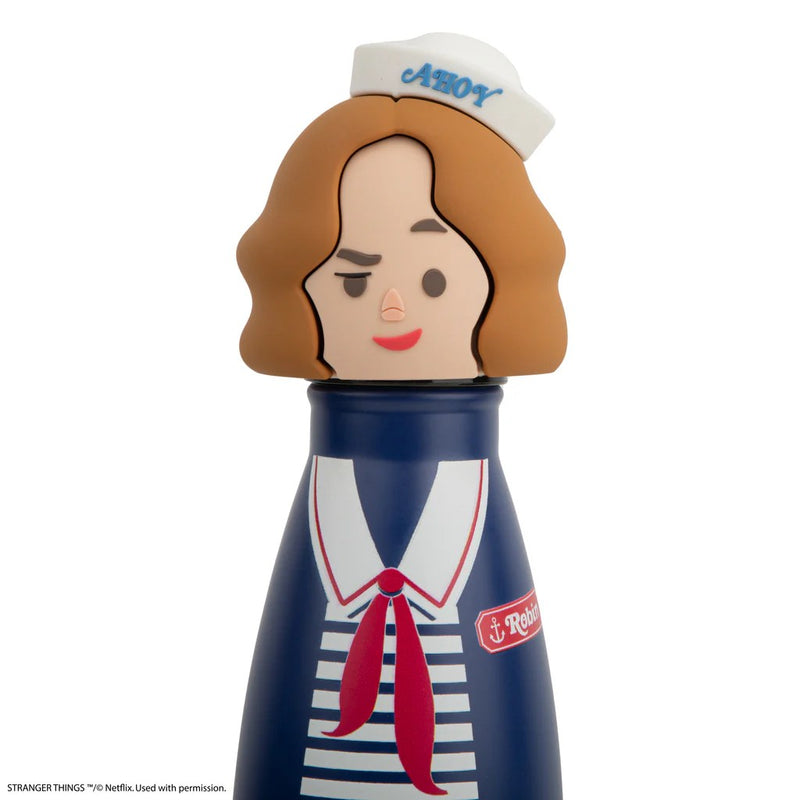 Stranger Things Scoops Ahoy Robin Water Bottle, side angle