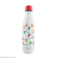 Stranger Things Christmas Lights Insulated Water Bottle, close-up detail