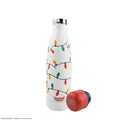 Stranger Things Christmas Lights Insulated Water Bottle, side angle