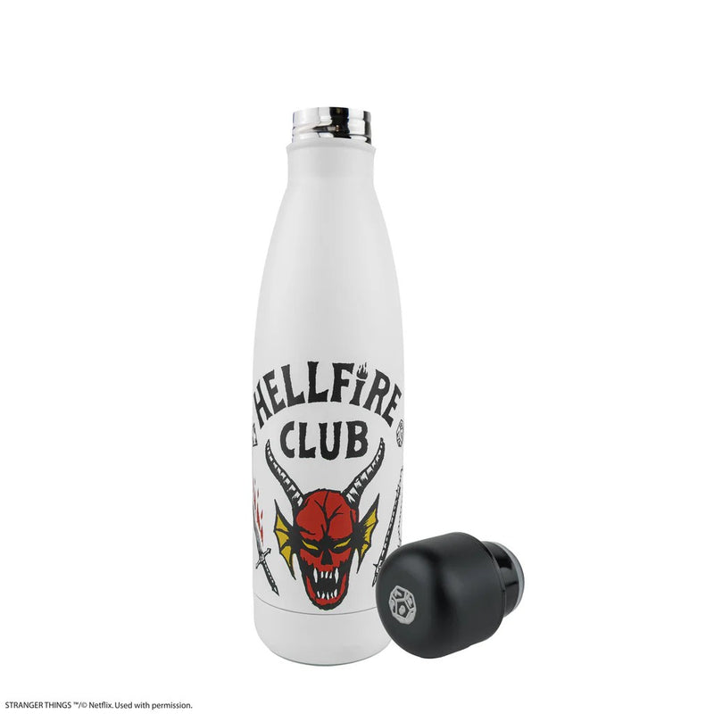 Stranger Things Hellfire Club Insulated Water Bottle, side angle