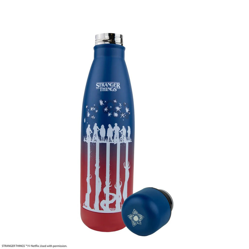 Stranger Things Upside Down Insulated Water Bottle, side angle