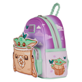Loungefly - Star Wars The Mandalorian Grogu Butterfly Mini Backpack detail shot