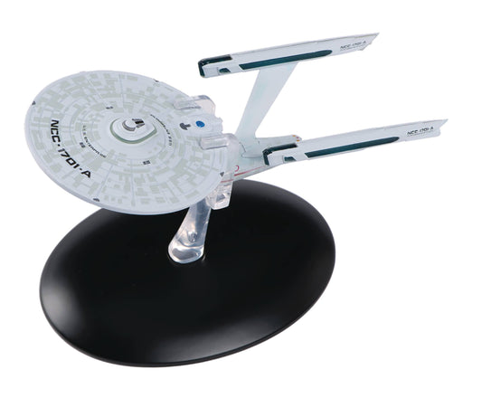 U.S.S. Enterprise NCC-1701 & 1701-A Handbook & Diecast Ship (Eaglemoss / Star Trek), alternate view