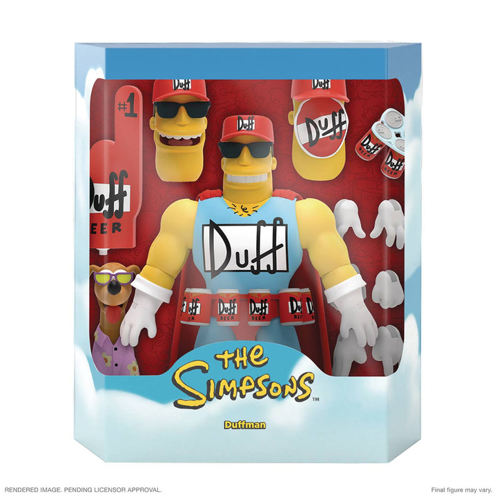 The Simpsons ULTIMATES! Duffman Action Figure