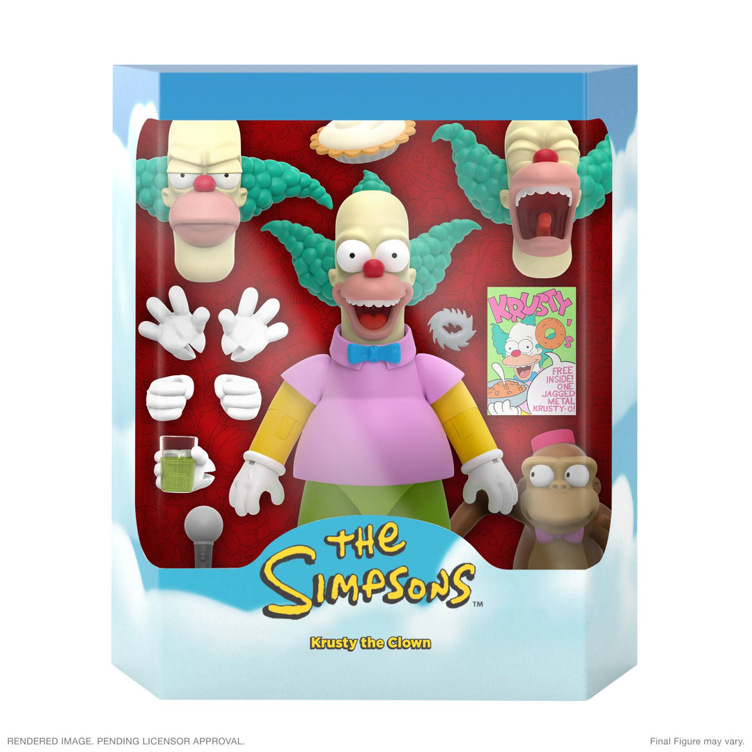 The Simpsons ULTIMATES! Krusty The Clown Action Figure