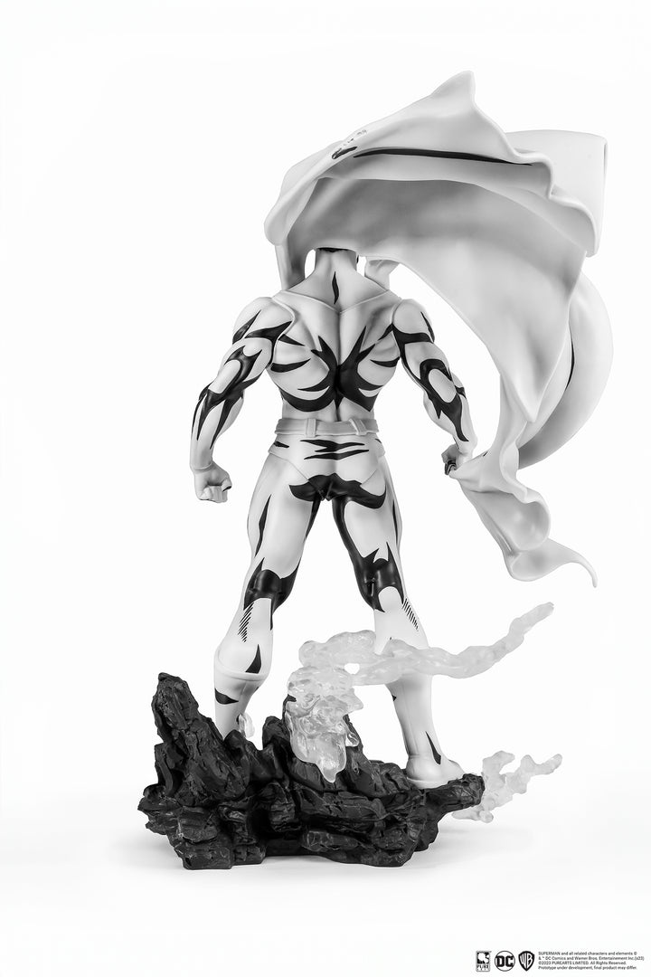 San Diego Comic Con 2024 Exclusive DC Heroes Superman Black PureArts (Black & White) Statue
